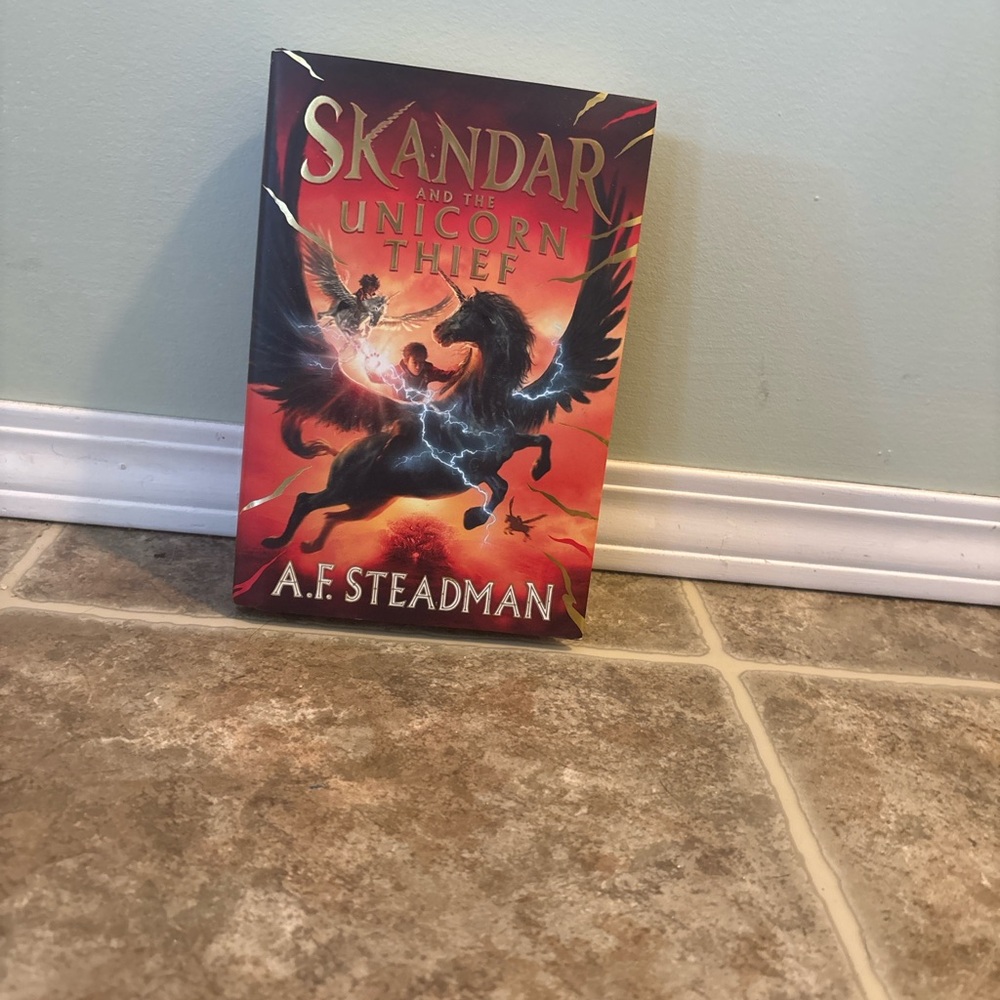 ✨Free with purchase - Skandar and the Unicorn Thief Book